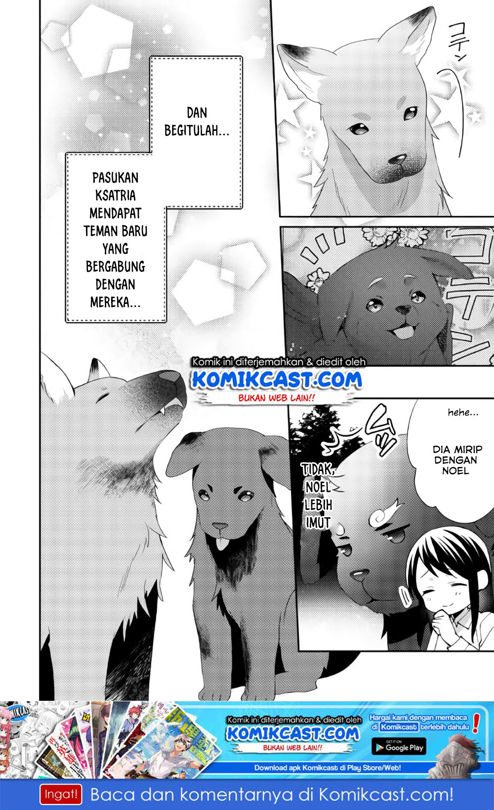 Isekai de “Kuro no Iyashi Te” tte Yobareteimasu Chapter 40 Bahasa Indonesia